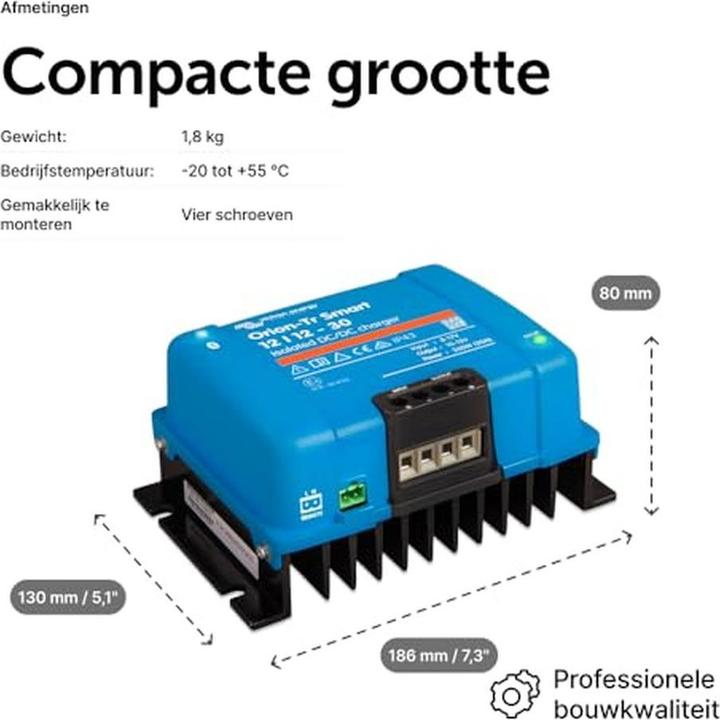 Actual product image Victron Energy Orion-Tr Smart 12/12-30A