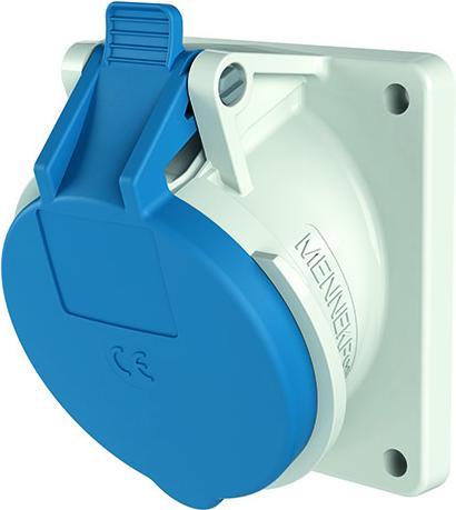 Actual product image Mennekes MEN 3126 32A3P 6H230V AD slanted TwinCONTACT IP44