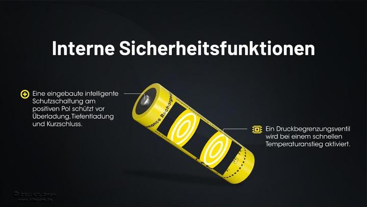 Actual product image Nitecore NL2160 (1 pcs., 21700, 6000 mAh)