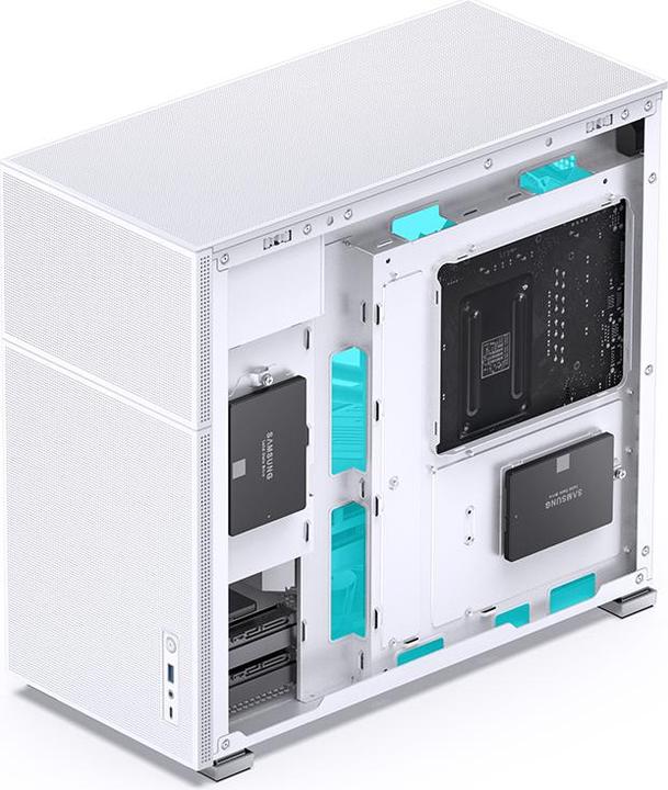 Produktbild Jonsbo D41 MESH White (ATX, DTX, mATX, Mini-ITX)