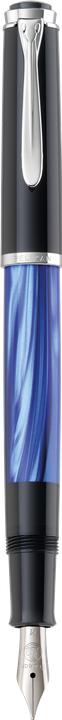 Produktbild Pelikan Füllhalter M205 Blau-Marm. M Etui (Blau-Marmoriert, 1 x)