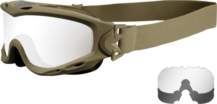 Produktbild Wiley X Spear Schutzbrille Grau/Klar Tan