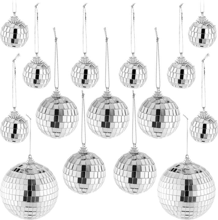 Relaxdays Mini-Discokugel-Set (10 cm)