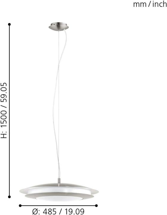Actual product image EGLO LED pendant light (3400 lm)