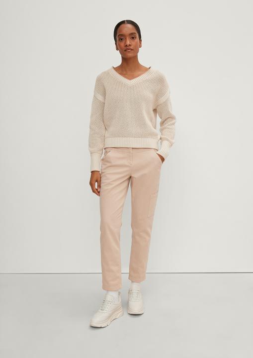 Actual product image Comma Pullover aus Lochstrick (42)