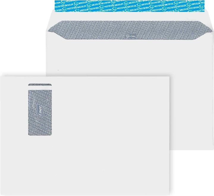 Goessler Couvert mit Fenster G-Line Laser C4, Rechts, 250 Stück (C4, 250 x)
