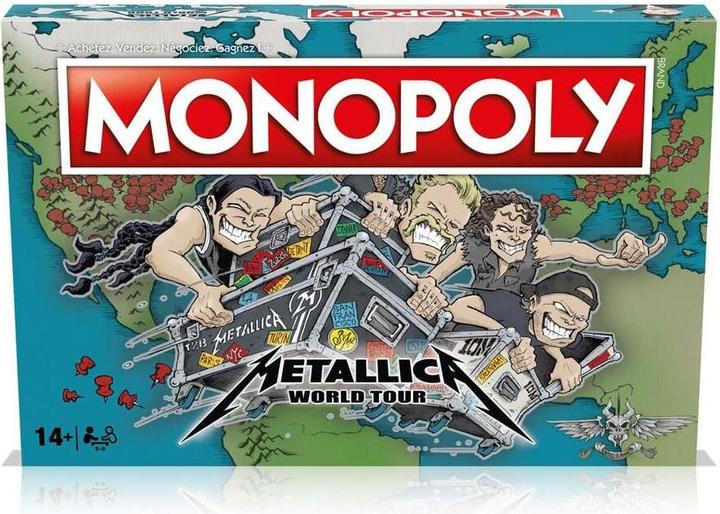 Image du produit Winning Moves Monopoly Metallica Metallica World Tour (Français)