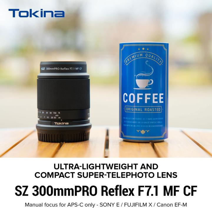 Produktbild Tokina SZ Pro 300mm f/7.1 MF CF Sony E (Sony E, APS-C / DX)