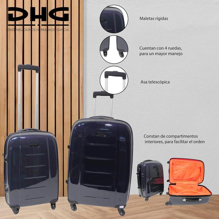 Immagine prodotto DHG Set di 2 trolley con 4 ruote
