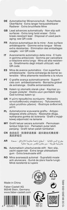 Produktbild Faber-Castell Druckbleistift Poly Matic 0.7 mm (0.70 mm, B, 2x)