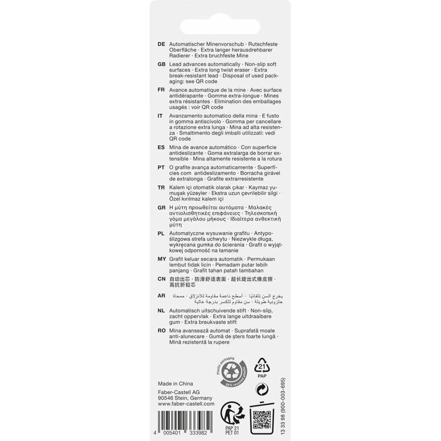 Thumbnail - Faber-Castell, Bleistift, Druckbleistift Poly Matic 0.7 mm (0.70 mm, B, 2 x)
