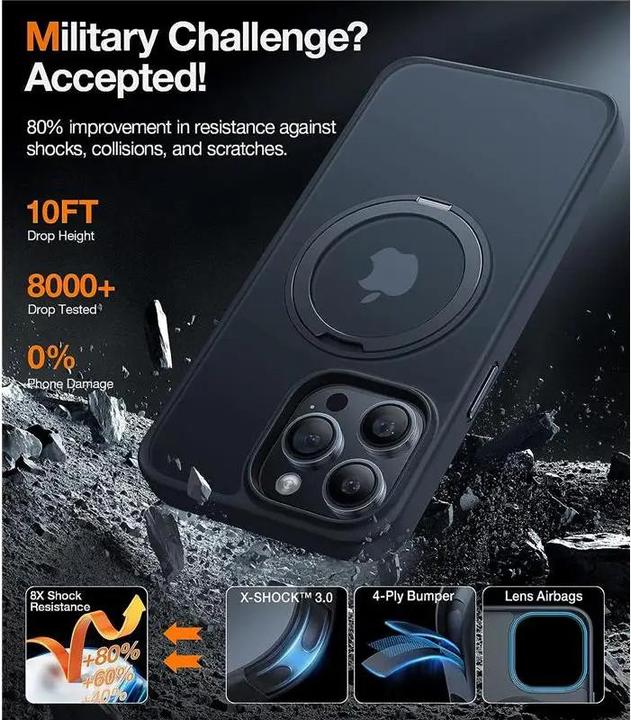 Actual product image Torras UPRO Ostand Pro (Apple iPhone 13 Pro)