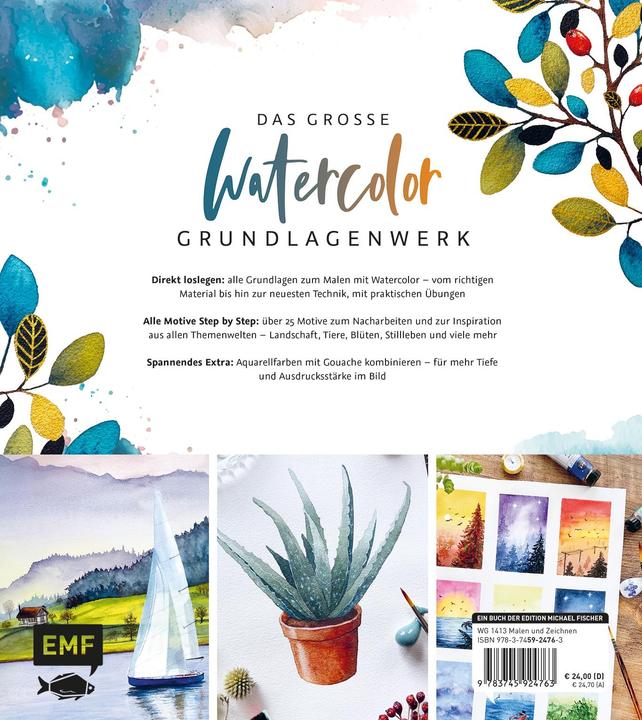 Produktbild Watercolor - Malen mit Aquarell