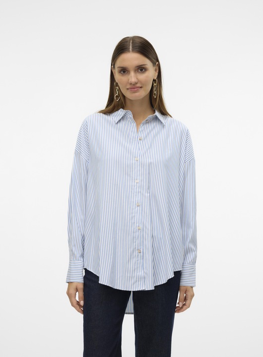 Produktbild Vero Moda Vmnora Ls Oversize Shirt Wvn Ga Noos (XS)