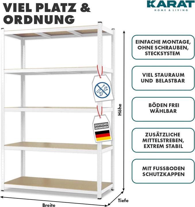 Actual product image Karat Schwerlastregal