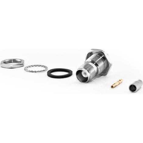 Thumbnail - Varia TNC-Einbaubuchse für RG316 Kabel, Crimp Version, Elektronikkabel + Stecker