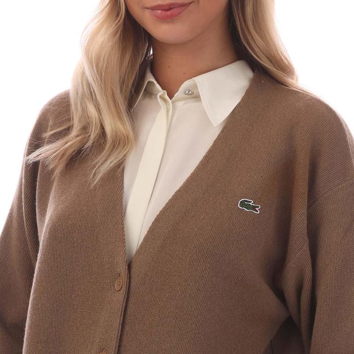 Produktbild Lacoste Strickjacke VAusschnitt leger (36)