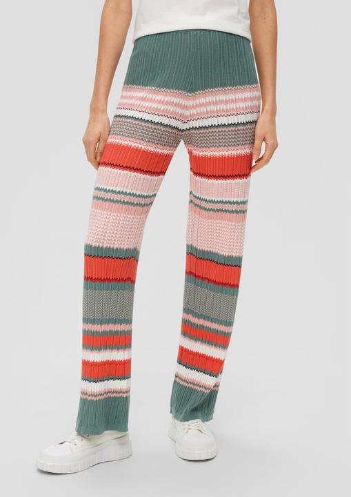 Produktbild S.Oliver Hose Regular: Strickhose aus Viskosestretch (48)