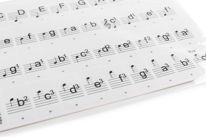 Image du produit Max Autocollant de partition KB-KEY (Instrument Éclairage)