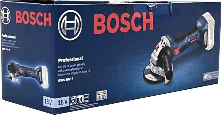 Actual product image Bosch Professional GWS 18V-7 (125 mm)