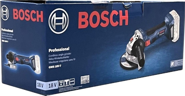 Actual product image Bosch Professional GWS 18V-7 (125 mm)