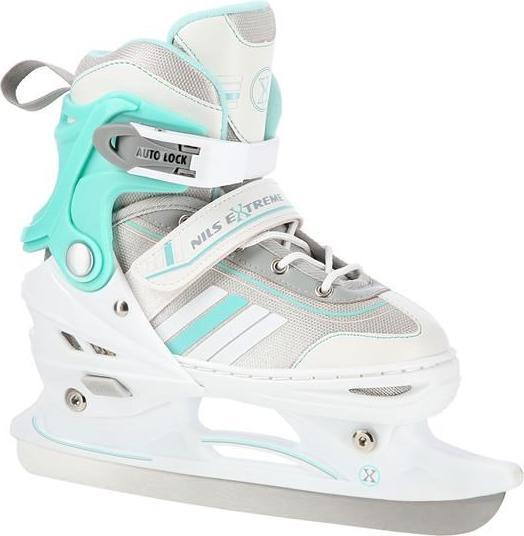 Produktbild Nils Rolki Extreme NH18191 z wymienną płozą regulowane białe r. 34-38 (34, 35, 36, 37, 38)