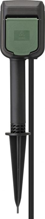 Image du produit Brennenstuhl Prise de jardin Connect WIFI avec piquet de terre et plaque de montage IP44 2-fois 10m H07RN-F3G1,5 (2 x, CEE 7/3, 10 m)