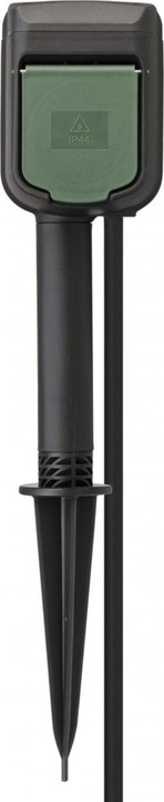 Productafbeelding Brennenstuhl Connect WIFI Tuincontactdoos met Grondspies en Montageplaat IP44 2-voudig 10m H07RN-F3G1,5 (2 x, CEE 7/3, 10 m)