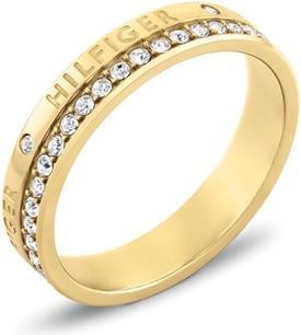 Produktbild Tommy Hilfiger - Gold-plated ring with crystals Mini Crystals 2780911 - Circuit: 56 mm (56)