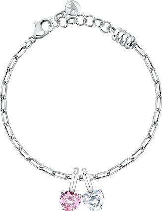 Immagine prodotto Morellato Bracciale in acciaio decente con gocce di cuore scintillanti SCZ1347