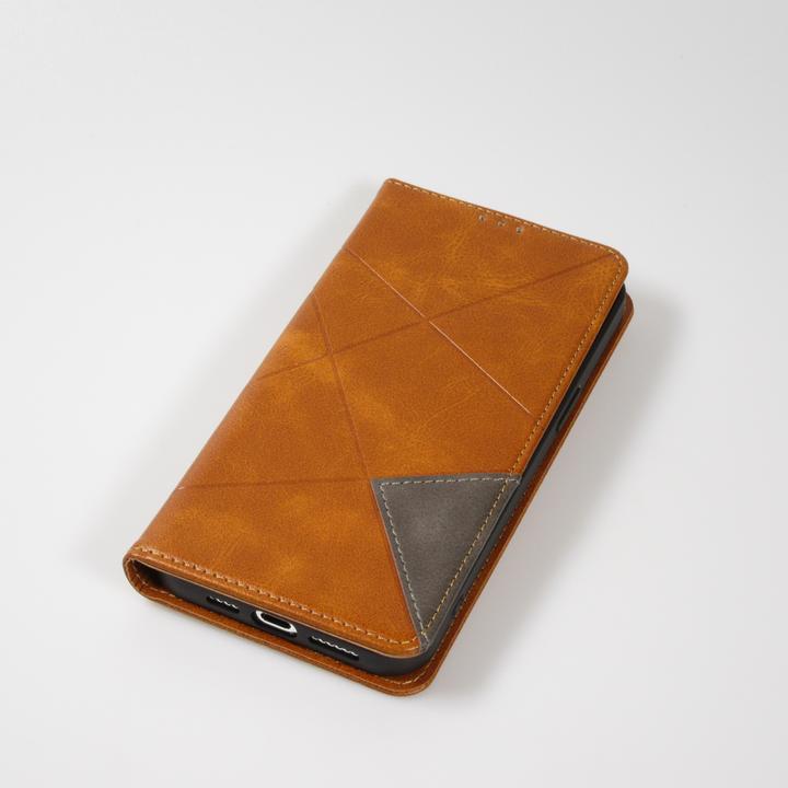 Immagine prodotto PhoneLook Coque Flip Géometrique brun clair (Apple iPhone 15 Plus)