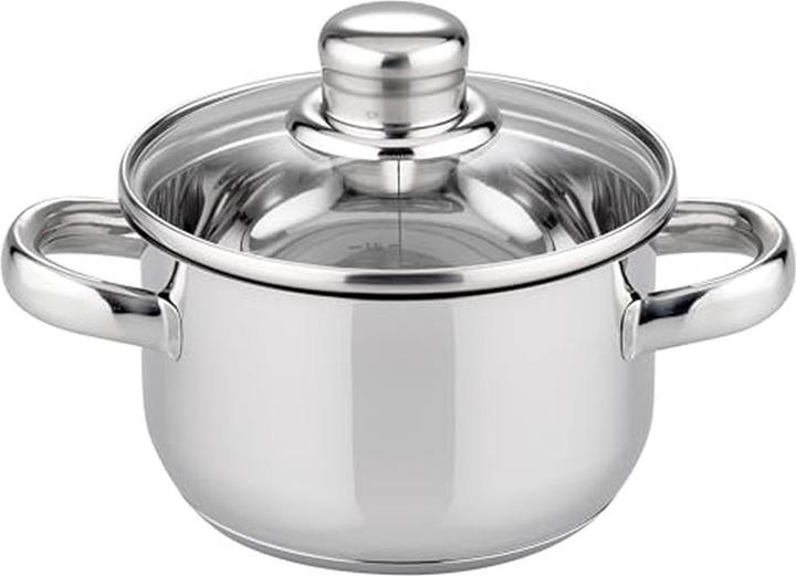 Actual product image ELO Stahlwaren Basic Galactica pot set (Pan set + pot set, Stainless steel)