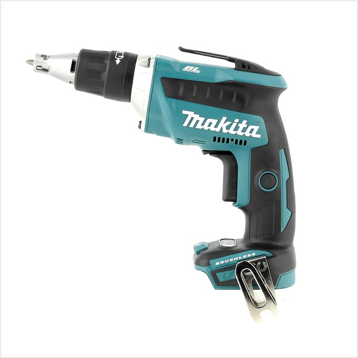 Produktbild Makita DFS 452 M1 Akku Schnellbauschrauber 18V Brushless + 1x Akku 4,0Ah - ohne Ladegerät (Schlagschrauber)
