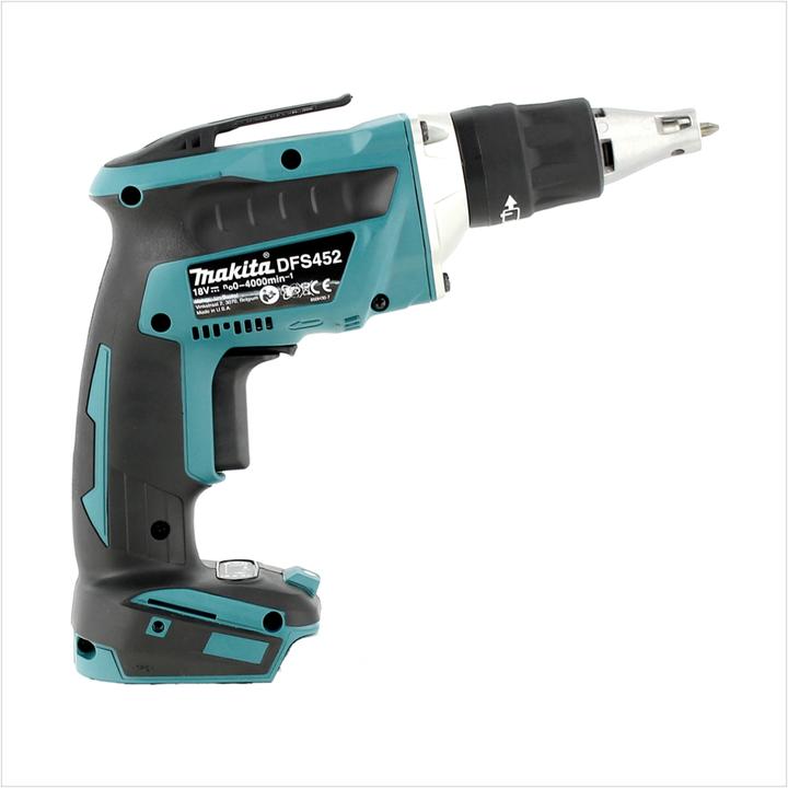 Produktbild Makita DFS 452 M1 Akku Schnellbauschrauber 18V Brushless + 1x Akku 4,0Ah - ohne Ladegerät (Schlagschrauber)
