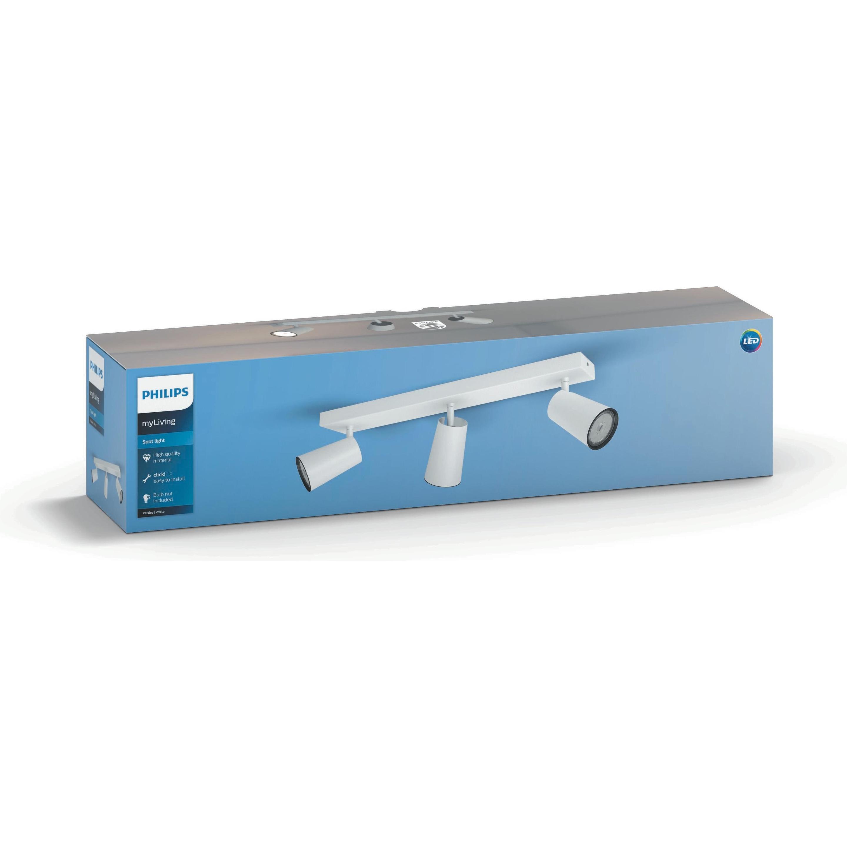 Thumbnail - Philips, Wandleuchte + Deckenleuchte, Paisley (GU10)