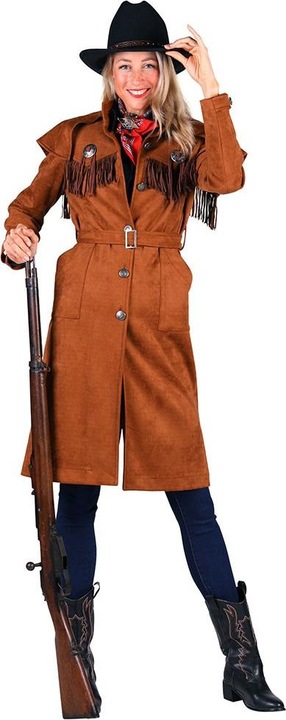 Produktbild Thetru Damen Mantel Western, braun (L)