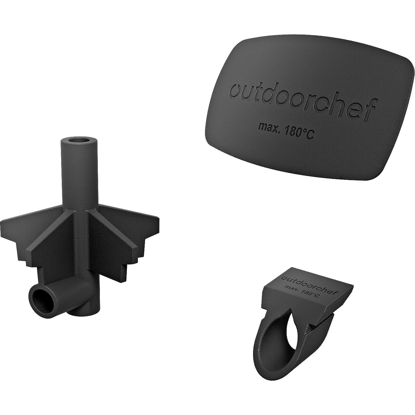 Outdoorchef, Attrezzatura BBQ, Kugelgrill-Adapter-Set Für Smoke