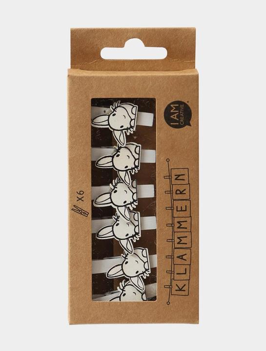 Actual product image I Am Creative Wooden clip