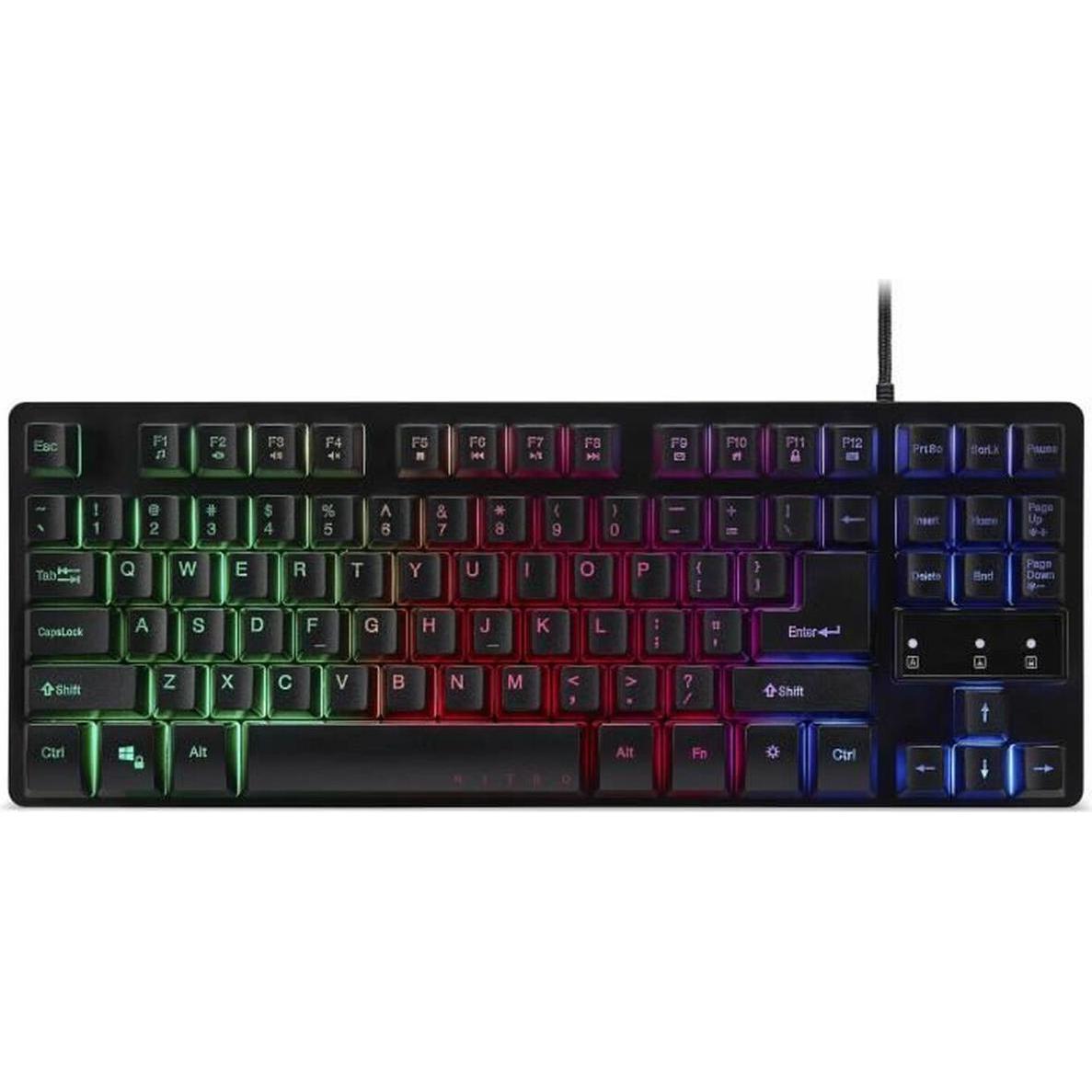 Acer CLAVIER NITRO GAMING GP.KBD11.01W (Francese, Cablato), Tastiera