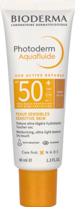 Actual product image Bioderma Photoderm Aquafluid SPF50+ (Suntan cream, SPF 50+, 40 ml)