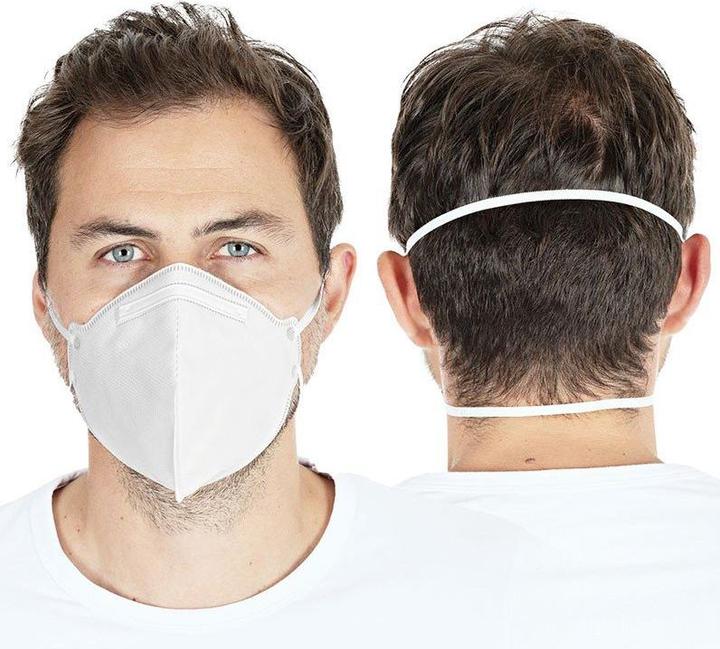 Hygostar Atemschutzmaske mit Kopfbändern (FFP2, 10x)