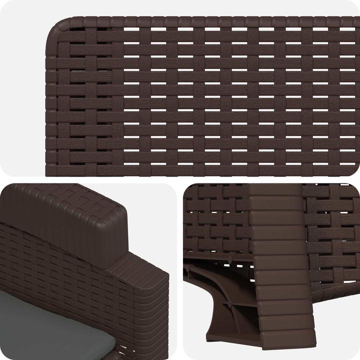 Produktbild vidaXL Gartenliege