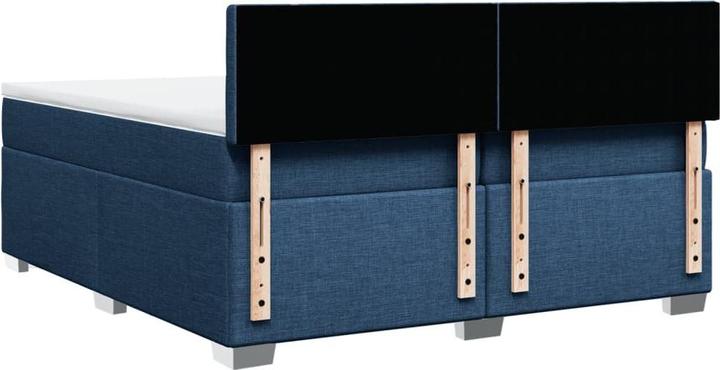 Produktbild vidaXL Bo x springbett mit Matratze 200 x 200 cm Stoff (200 x 200 cm)