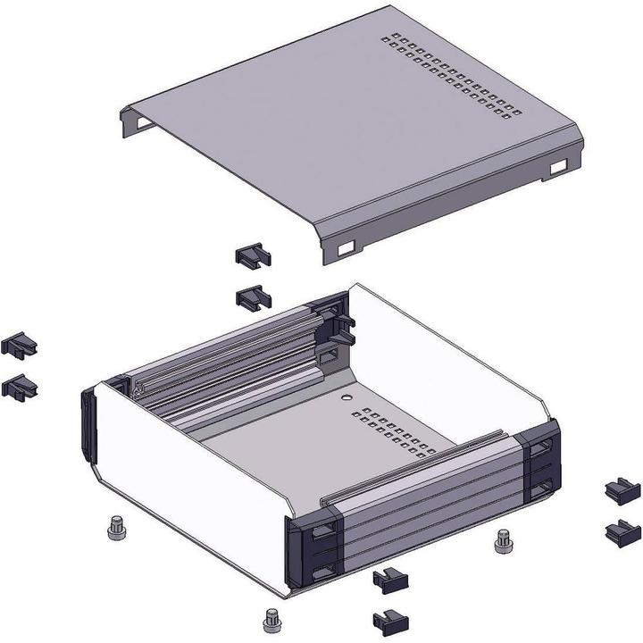 Produktbild Axxatronic Tisch-Gehäuse 300 x 220 x 100 (Gehäuse)
