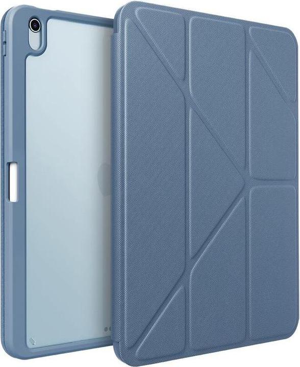Actual product image Uniq etui Moven iPad Air 13" (2024) niebieski/stone blue (Apple iPad Air 13 2024, Apple iPad Air 13 2025, Apple iPad Air 13 2026)