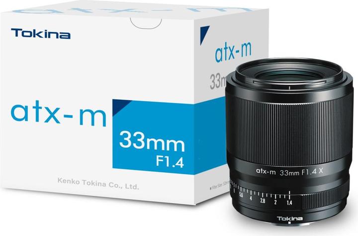 Image du produit Tokina atx-m 33mm f/1.4 Plus Sony E-Mount (Sony E, APS-C / DX)