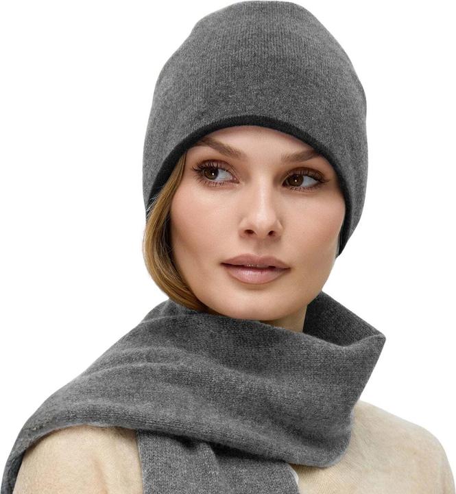 Image du produit Bellemere Headgear Double-Sided Cashmere Reversible Hat (Taille unique)