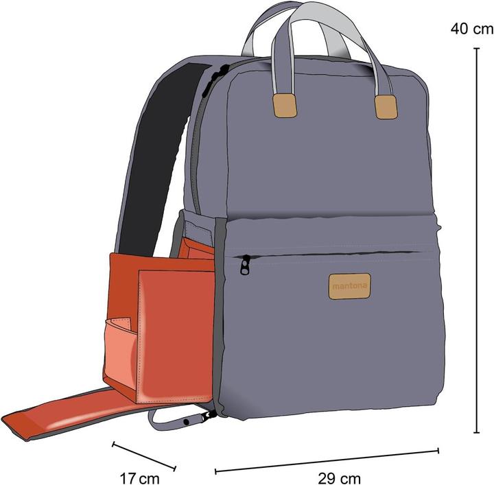 Produktbild mantona Urban Companion (Fotorucksack, 22 l)