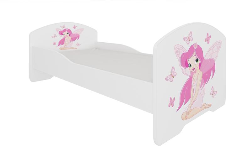 Actual product image ADRK Furniture Bed with mattress PEPE GIRL WITH WINGS 160x80