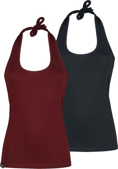 Produktbild RED by EMP Doppelpack Neckholder Tops (M)